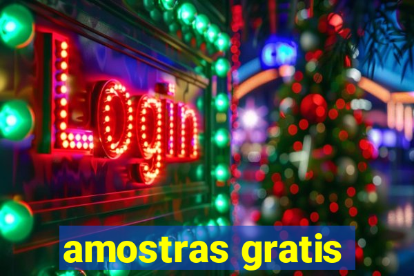 amostras gratis